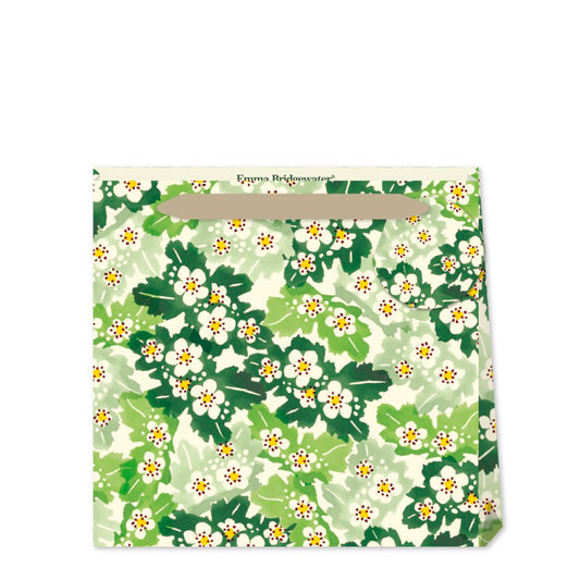 Emma Bridgewater Hawthorn Small Luxury Paper Gift Bag, size: 130 x 130 x 70mm
