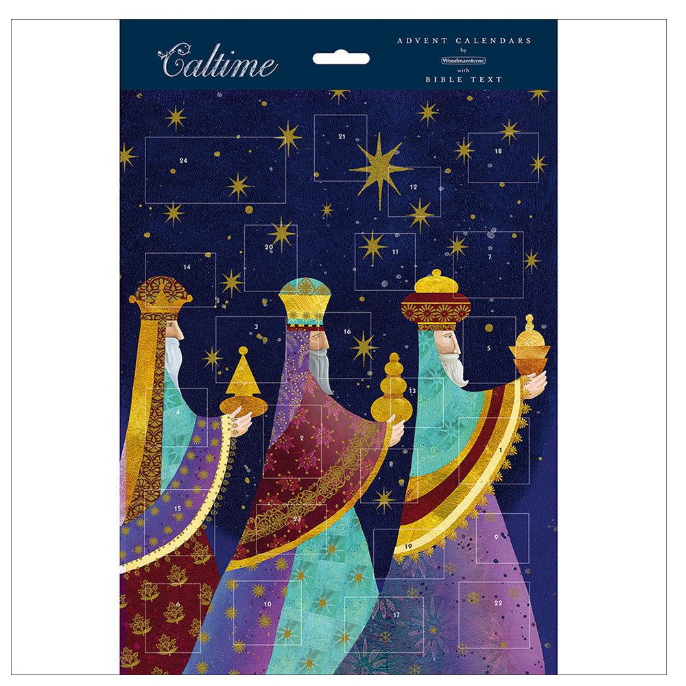 Three Kings Religious Caltime Advent Calendar 245 x 325 mm