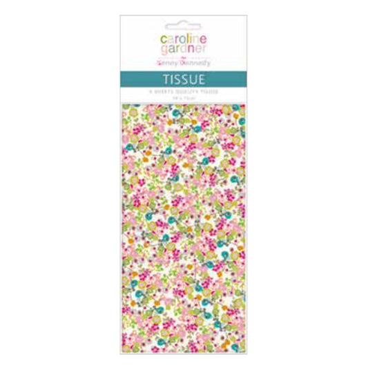 Caroline Gardner Ditsy Floral Tissue Wrapping Paper 4 sheets 50 x 70 cm