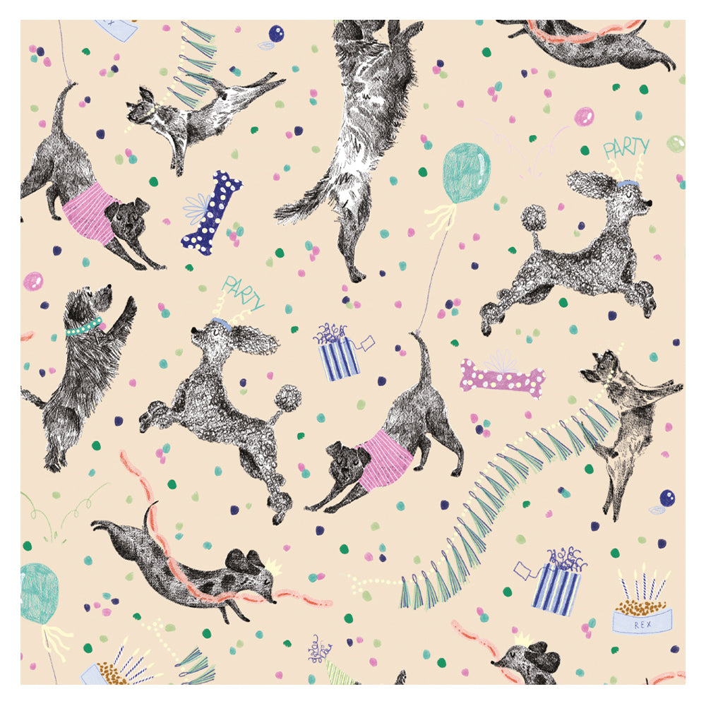 Pickle Dogs Roll Wrap Wrapping Paper Gift Wrap 3m x 70 cm