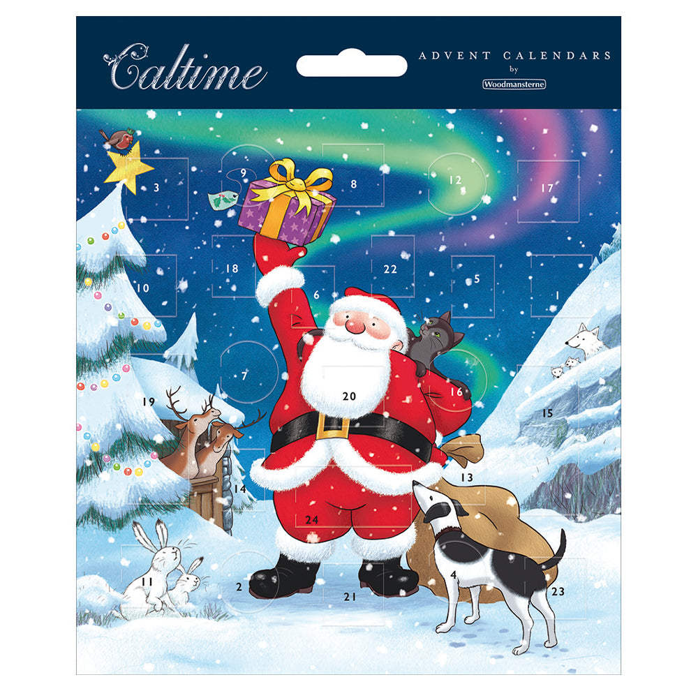 Raymond Briggs Santa Claus Caltime Advent Calendar Card 160 x 160 mm