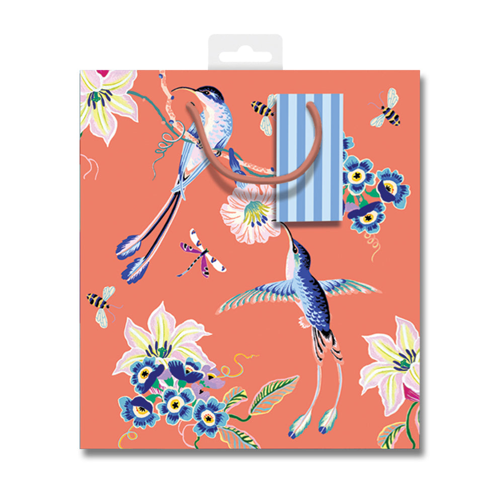 Sarah Gordon Birds Medium Paper Gift Bag with String Handles 200 x 225 x 100mm