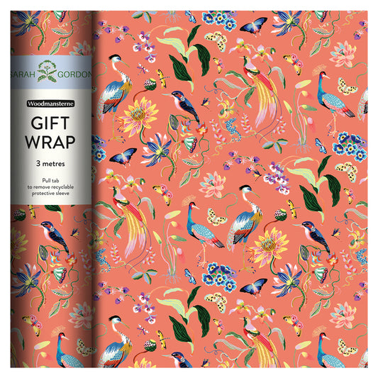 Sarah Gordon Birds Roll Wrap Wrapping Paper Gift Wrap 3m x 70 cm