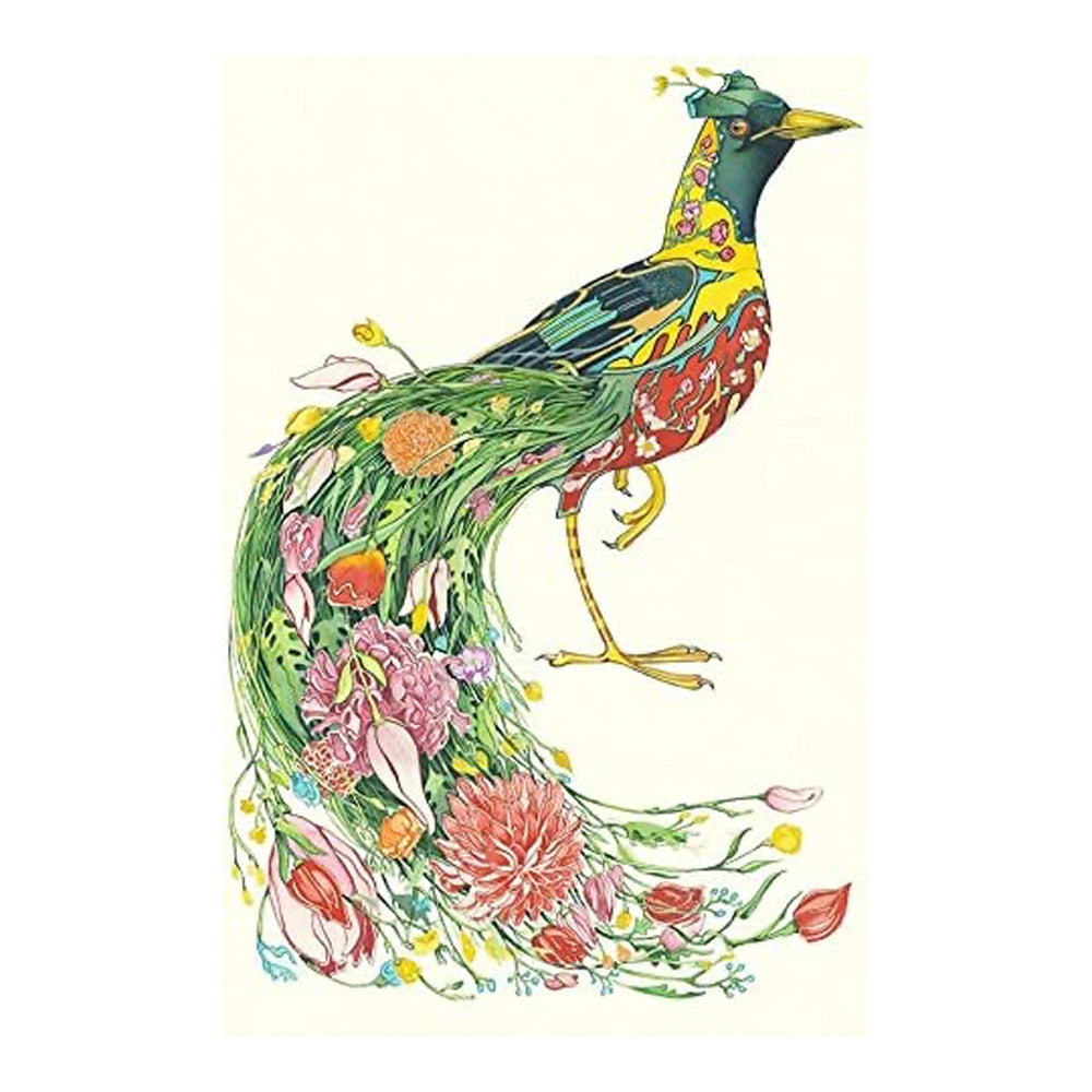 Birds of Paradise Greeting Card by Daniel Mackie - 7 x 5 inches with envelope