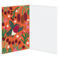 Christmas Chorus Roger La Borde Advent Calendar Card Die Cut Windows with envelope 170 x 120mm