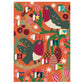 Christmas Chorus Roger La Borde Advent Calendar Card Die Cut Windows with envelope 170 x 120mm