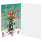 House Roger La Borde Advent Calendar Card Die Cut Windows with envelope 170 x 120mm