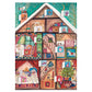 House Roger La Borde Advent Calendar Card Die Cut Windows with envelope 170 x 120mm
