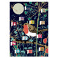 Robin Roger La Borde Advent Calendar Card Die Cut Windows with envelope 170 x 120mm