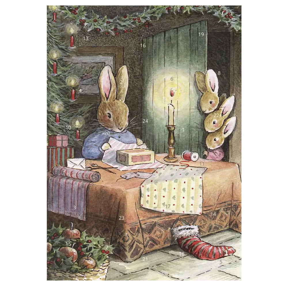 Foxwood Tales Sneak Peek Porch Fairies Whimsical Animals Advent Calendar A4