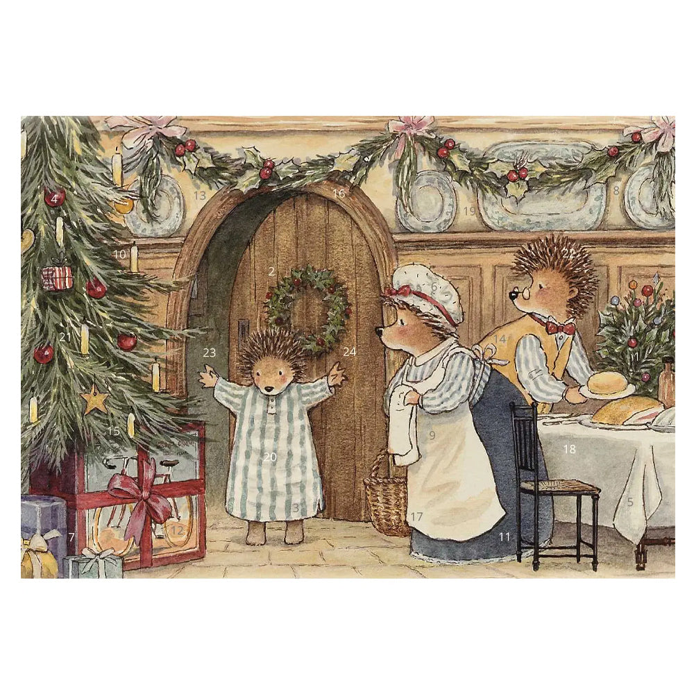 Is That For Me? Porch Fairies Whimsical Animals Advent Calendar A4