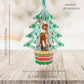 Woodland Animals Tree 11 x 15 x 4cm - Baubles 3D Pop Up Christmas Card Ornament Santoro
