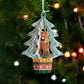 Woodland Animals Tree 11 x 15 x 4cm - Baubles 3D Pop Up Christmas Card Ornament Santoro