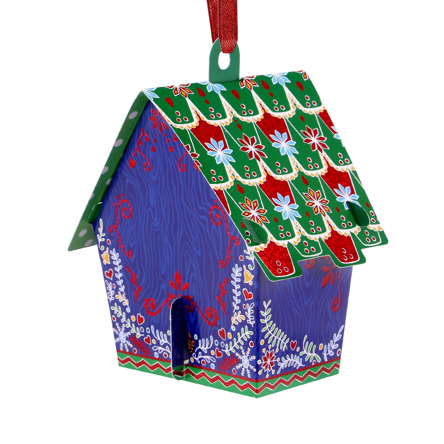 Cuckoo Clock 15 x 15 x 4cm - Baubles 3D Pop Up Christmas Card Ornament Santoro