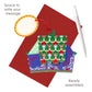 Cuckoo Clock 15 x 15 x 4cm - Baubles 3D Pop Up Christmas Card Ornament Santoro