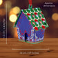Cuckoo Clock 15 x 15 x 4cm - Baubles 3D Pop Up Christmas Card Ornament Santoro