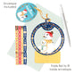 Snow Globe Snowmen 18 x 15 x 4cm - Baubles 3D Pop Up Christmas Card Ornament Santoro