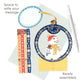 Snow Globe Snowmen 18 x 15 x 4cm - Baubles 3D Pop Up Christmas Card Ornament Santoro