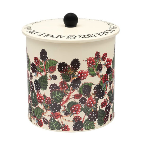 Emma Bridgewater Blackberry Biscuit Barrel Tin 170 (d) x 173 mm