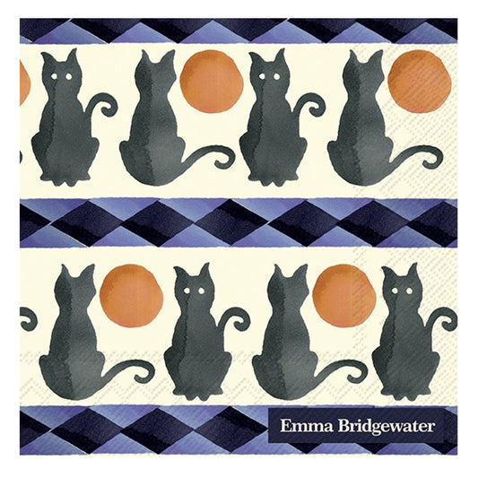 Emma Bridgewater The Wise Witches Halloween IHR Paper Cocktail Napkins 25 cm 20 pack 3 ply