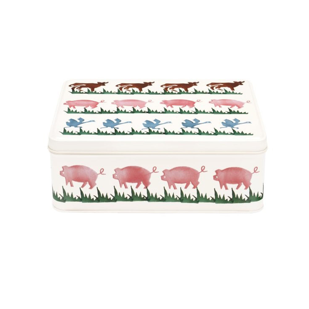 Emma Bridgewater Farmyard Animals Deep Rectangular 195 x 154 x 75 mm