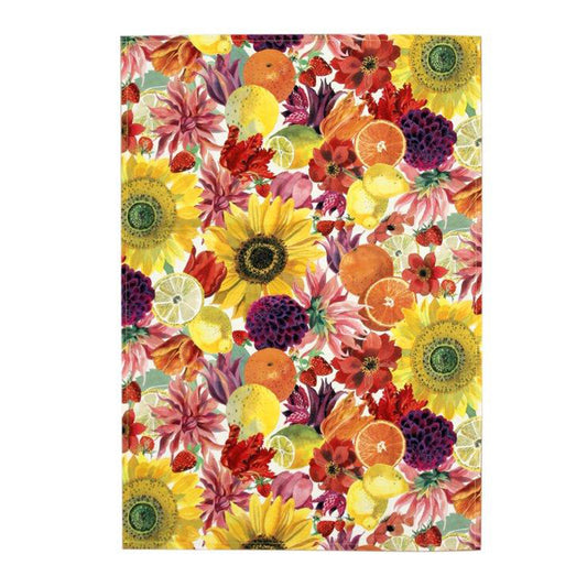 Emma Bridgewater Fruit and Flowers Tea Towel 750 x 600mm Cotton
