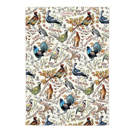 Emma Bridgewater - Game Birds Tea Towel Cotton 750 x 600 mm