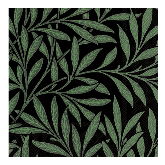 Victoria & Albert Museum Willow Black IHR Paper Lunch Napkin 33 cm