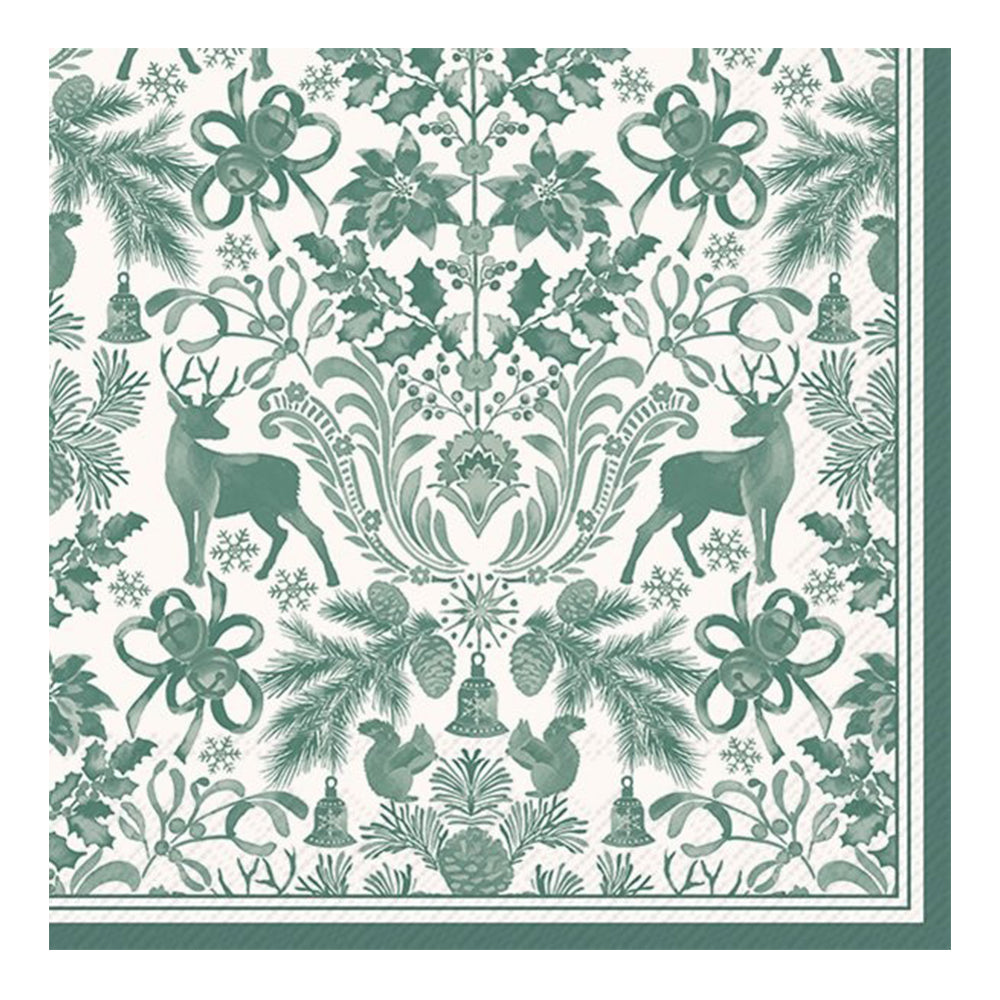 Brimsley Green Animals Floral IHR Paper Table Lunch Napkins 33 cm square 3 ply