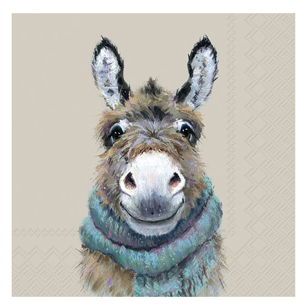 Donkey Nino IHR Paper Table Lunch Napkins 33 cm square 3 ply