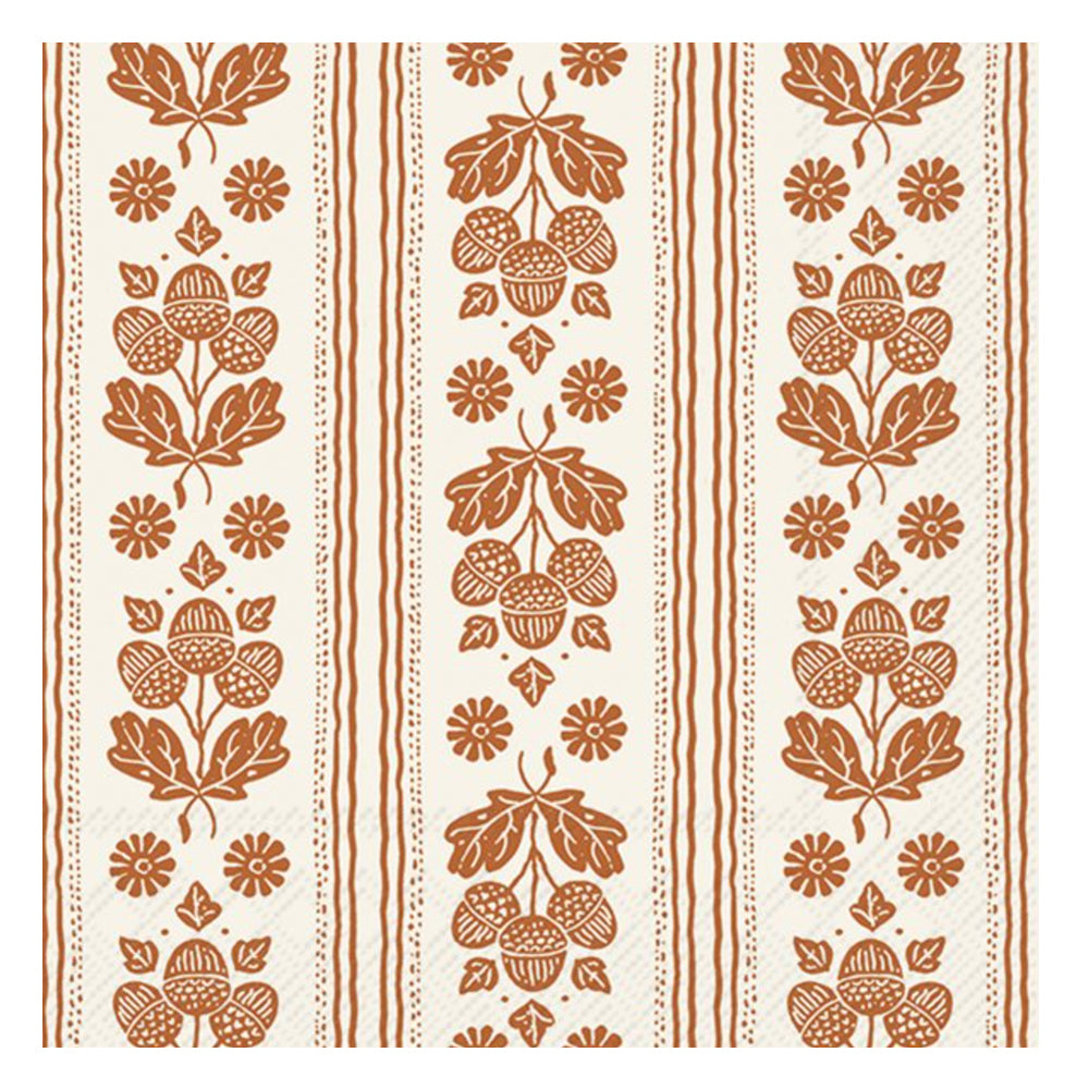 Autumn Wallpaper Orange IHR Paper Table Lunch Napkins 33 cm square 3 ply