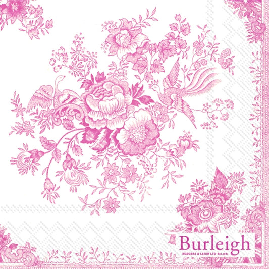 Asiatic Pheasant Red Burleigh IHR Paper Table Napkins 33 cm square 3 ply lunch napkins (Copy)