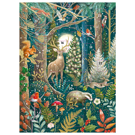 Magical Forest Wild Animals in the Forest 340 x 250 mm with white envelope