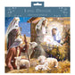 Around the Manger Nativity Ling Advent Calendar 230 x 230mm