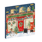 Christmas Night Before Christmas Shopping  Christmas  Cards 159 x 159 mm wallet of 8 Christmas cards 2 designs 4 of each