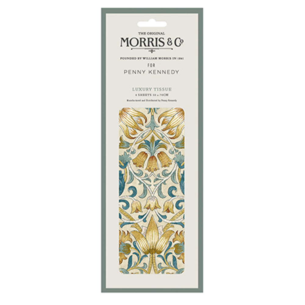 William Morris Lodden Tissue Wrapping Paper 4 sheets 50 x 70 cm