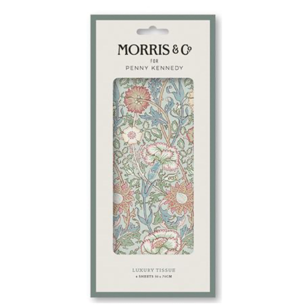 William Morris Pink & Rose Tissue Wrapping Paper 4 sheets 50 x 70 cm