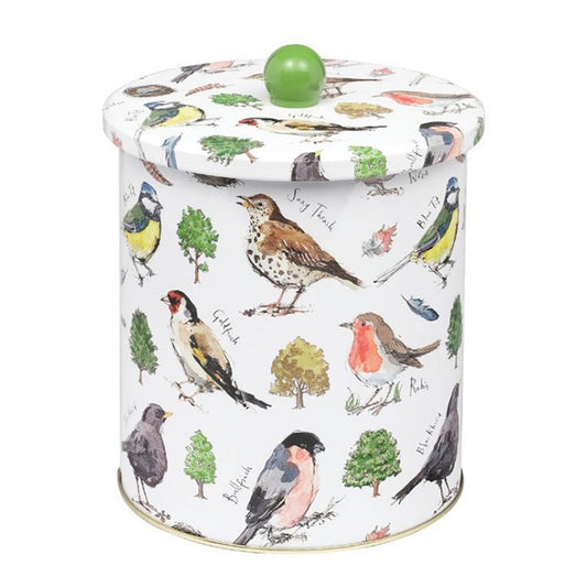 Madeleine Floyd Birds Medium Biscuit Barrel - 150(d) x 173mm