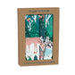 Woodland Animals- Magical Pond Tri fold Christmas Card 5 pack 90 x 140 mm with envelopes Roger la Borde