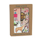Treehouse Tri fold Christmas Card 5 pack 90 x 140 mm with envelopes Roger la Borde