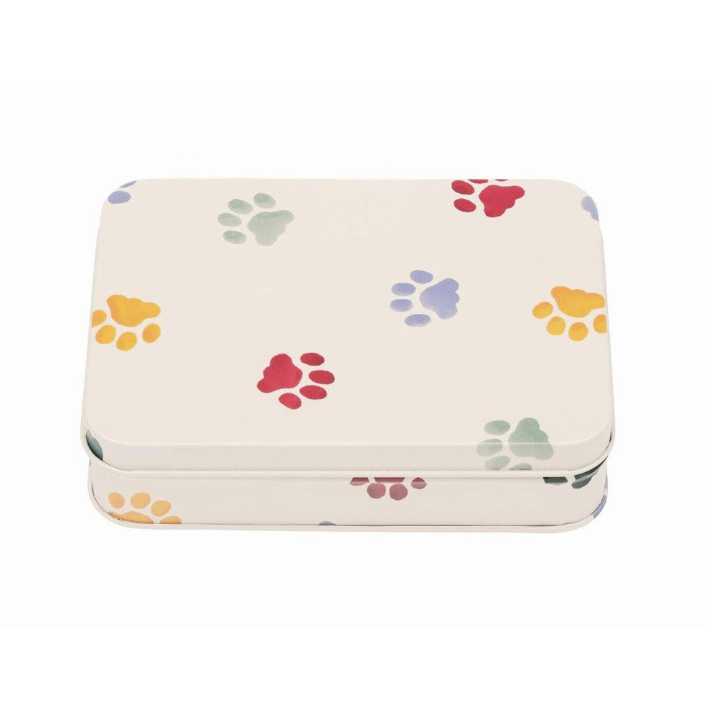 Emma Bridgewater - Polka Paws Small Rectangular Tin 141 x 101 x 32mm