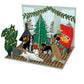 Fireside Dog Christmas Scene Pop and Slot Christmas Decoration Roger la Borde