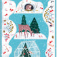 Winter Garden Christmas Scene Pop and Slot Christmas Decoration Roger la Borde