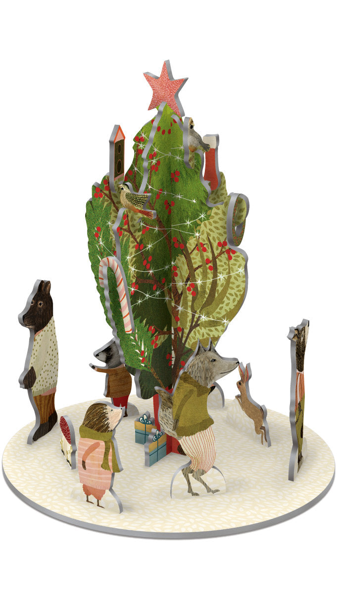 Calendario Dell'Avvento 3D Pop & Slot Roger La Borde, Orso Polare, 24 Pezzi In Cartone