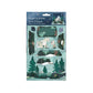 Snow Leopards Christmas Scene Pop and Slot Christmas Decoration Roger la Borde