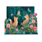 Moonlit Meadow Christmas Scene Pop and Slot Christmas Decoration Roger la Borde