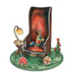 Storytime Hare Christmas Scene Pop and Slot Christmas Decoration Roger la Borde