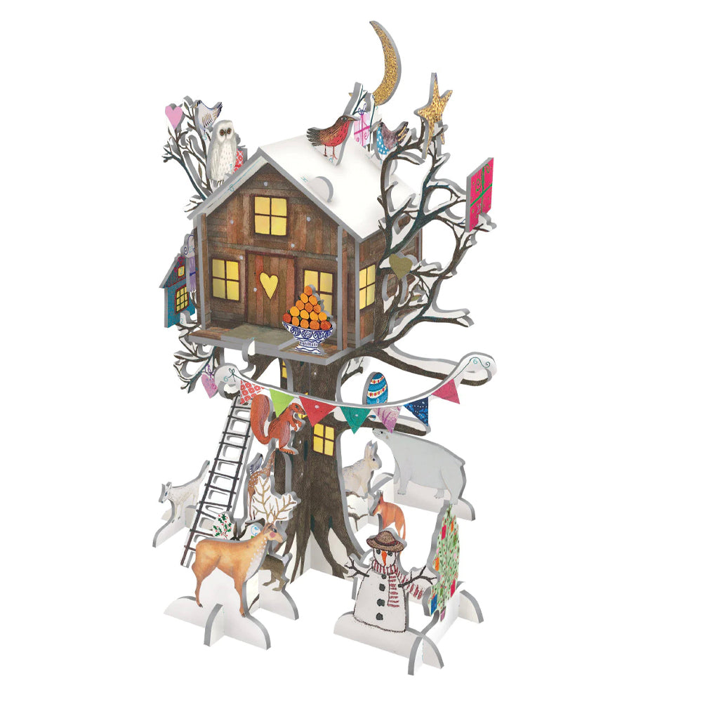 Treehouse Pop and Slot Roger la Borde 3D Advent Calendar