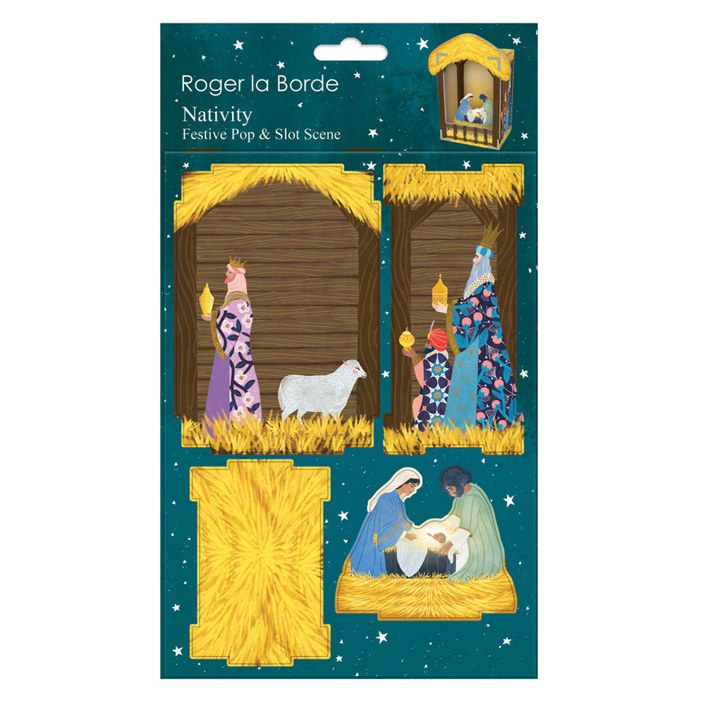 Nativity Diorama Christmas Decoration Roger la Borde