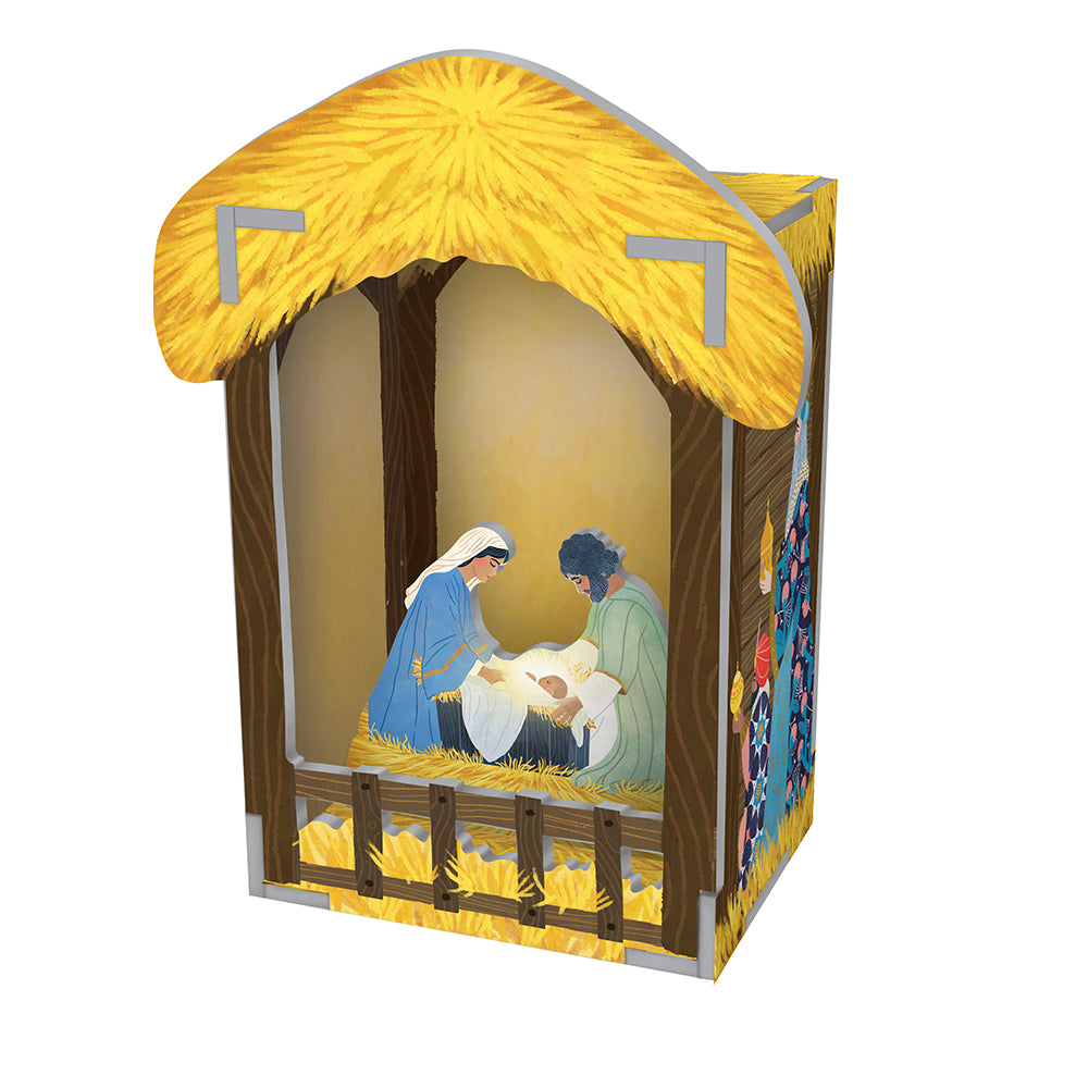Nativity Diorama Christmas Decoration Roger la Borde